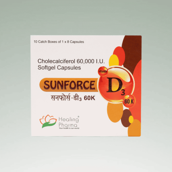Cholecalciferol 60,000 I.U. Softgel Capsules