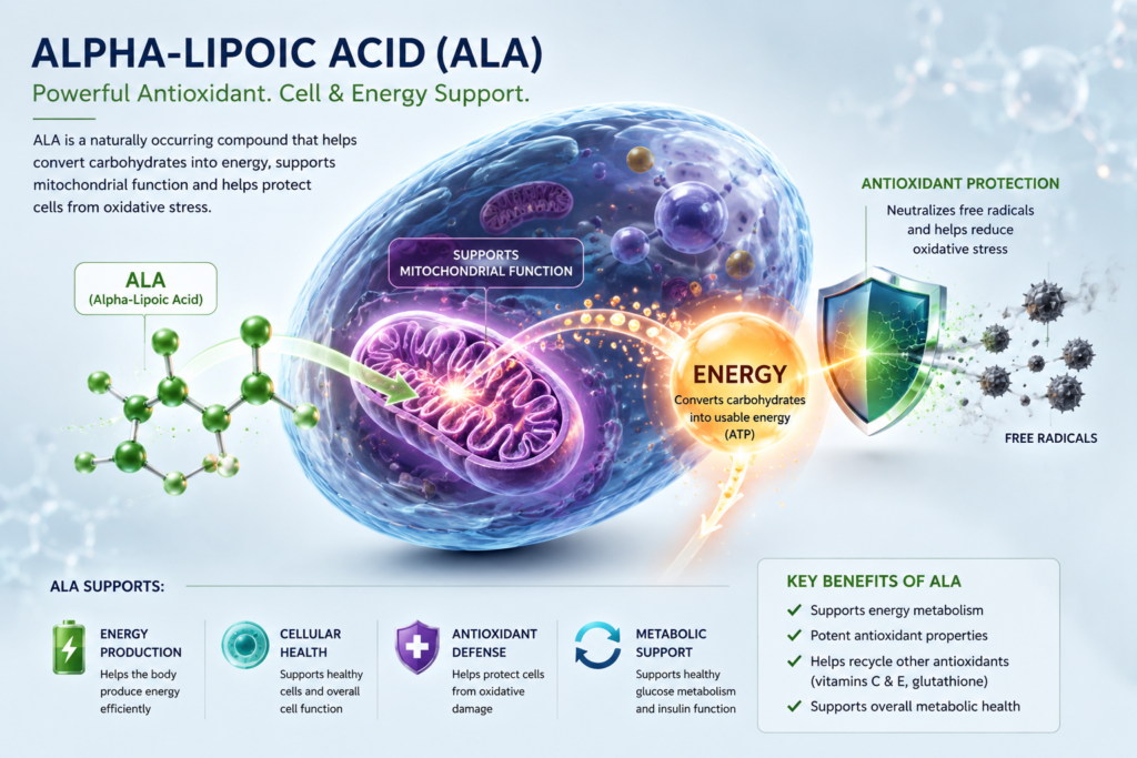 Metabolic Refresh alpha lipoic acid metabolic support